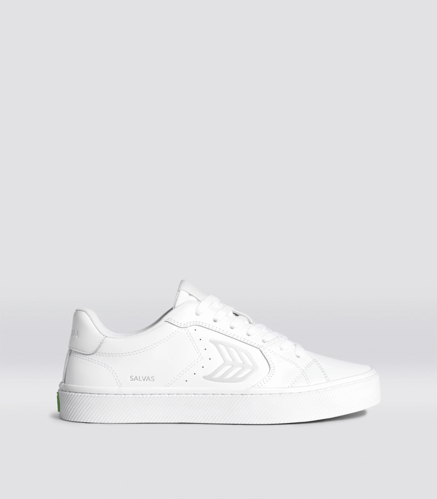 imgi 197 salvas white leather sneaker.side view e179f7ed 3d05 4730 b67f 44f6c4552896