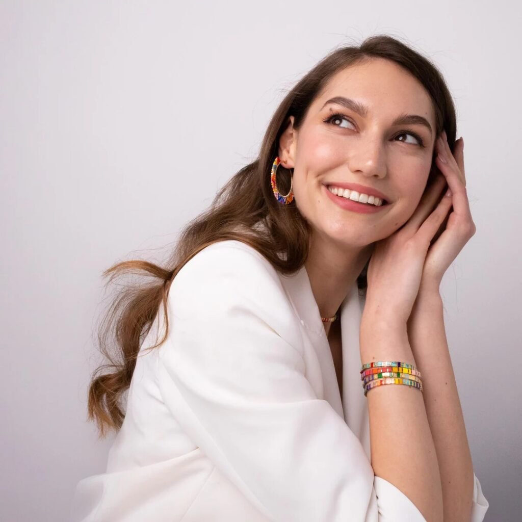 imgi 44 koss design beads bracelet ensemble agathe boucles d oreilles agathe collier liv et parure rainbow 39148224250099